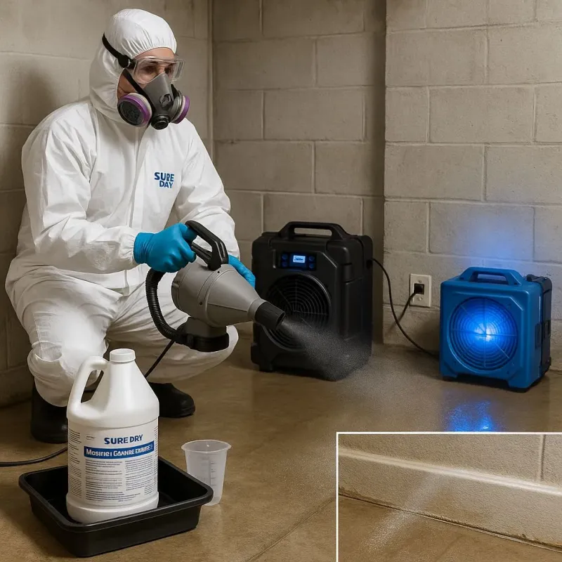 Sanitization and Odor Removal process in Broad Creek, NC