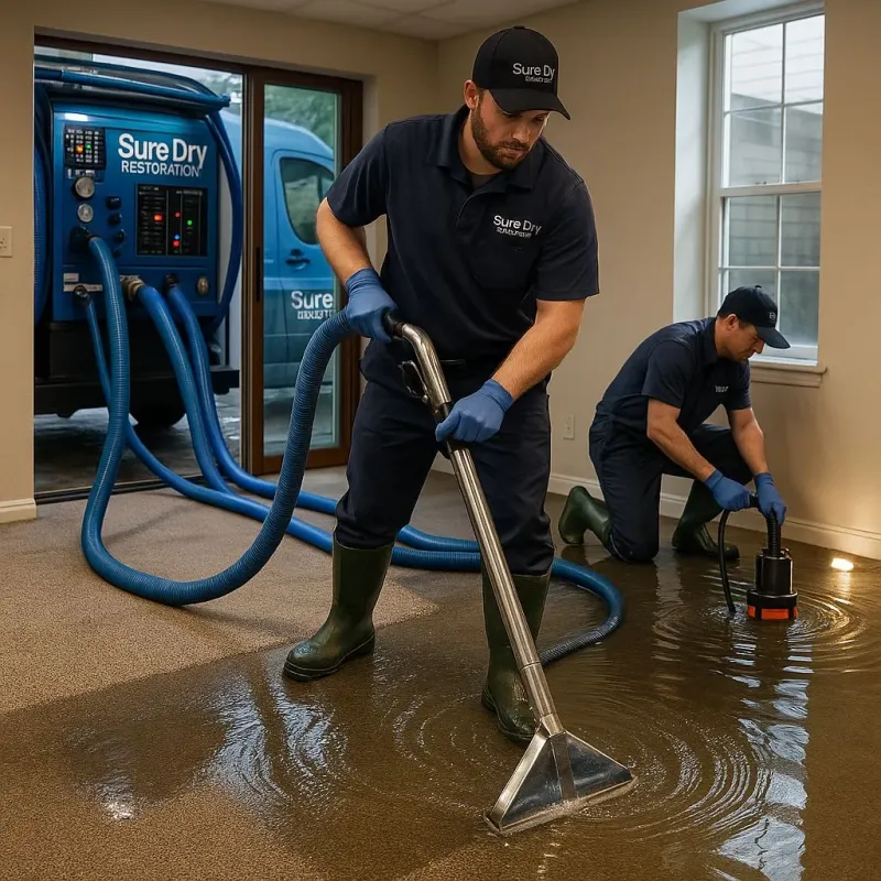 Water Extraction and Removal process in Broad Creek, NC